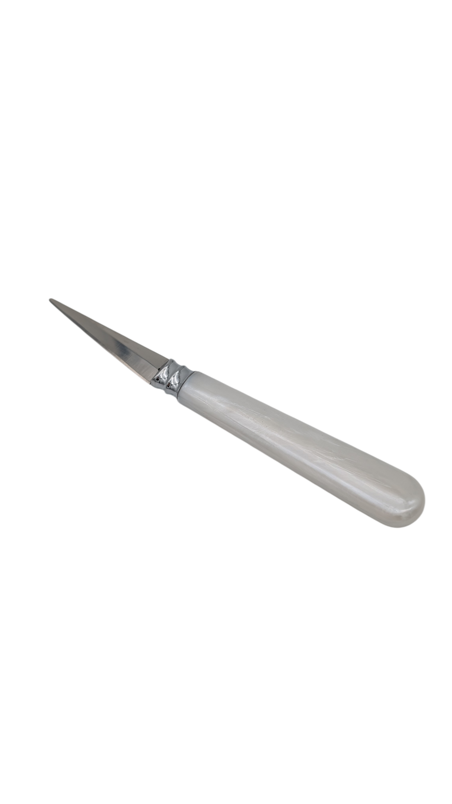 T13 Potters Knife- White Handle & 60mm blade