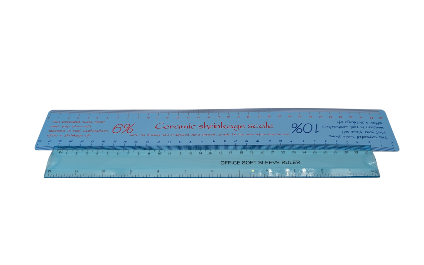 Clay Shrinkage Ruler Set