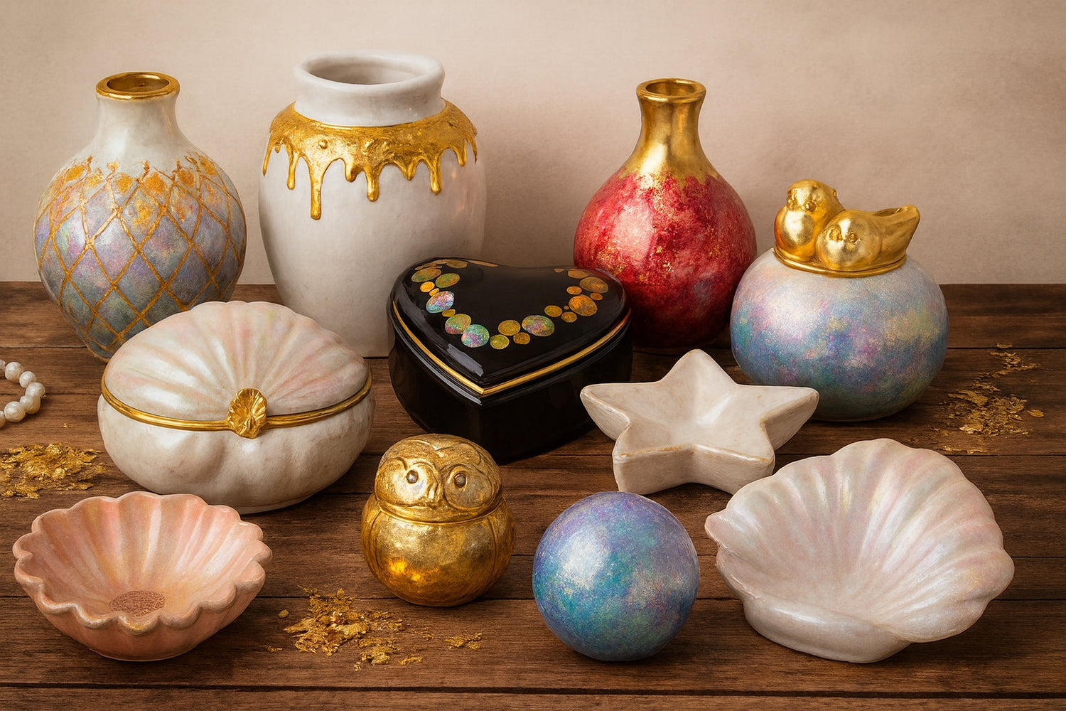 Luster and Overglaze