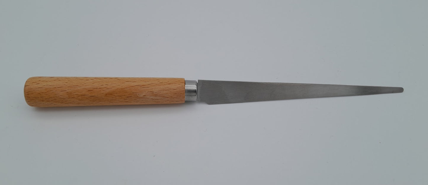 Fettling Knife - 110mm blade, Timber handle