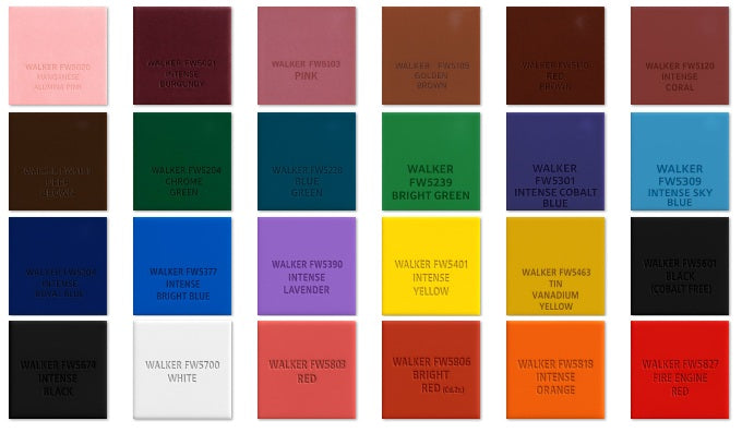 Walker Potters Colours Stain Kit