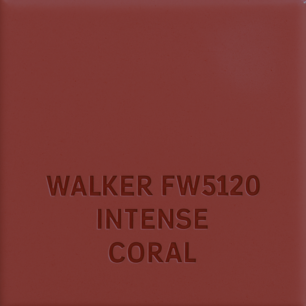 FW5120 Intense Coral Walker Potters Stain