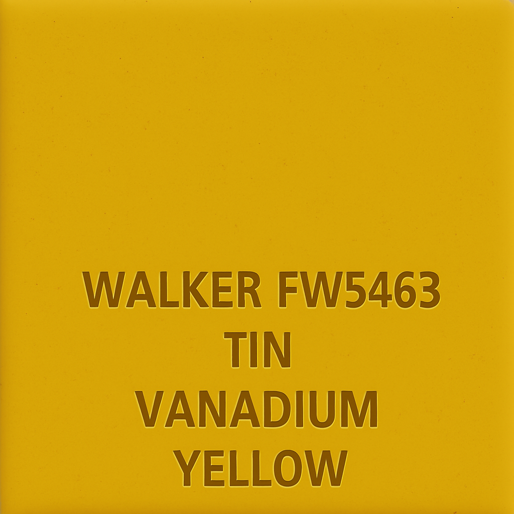 FW5463 Tin Vanadium Yellow Walker Potters Stain