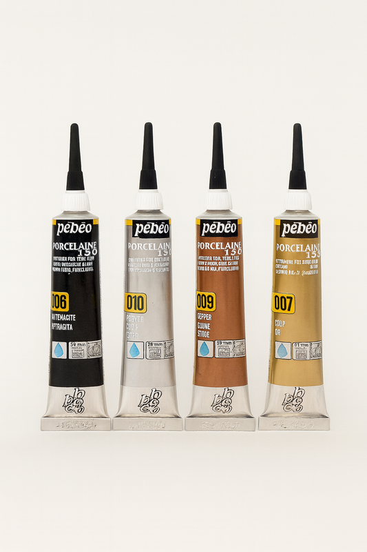 Pebeo Porcelaine 150 Overglaze Outliner Tubes 20ml