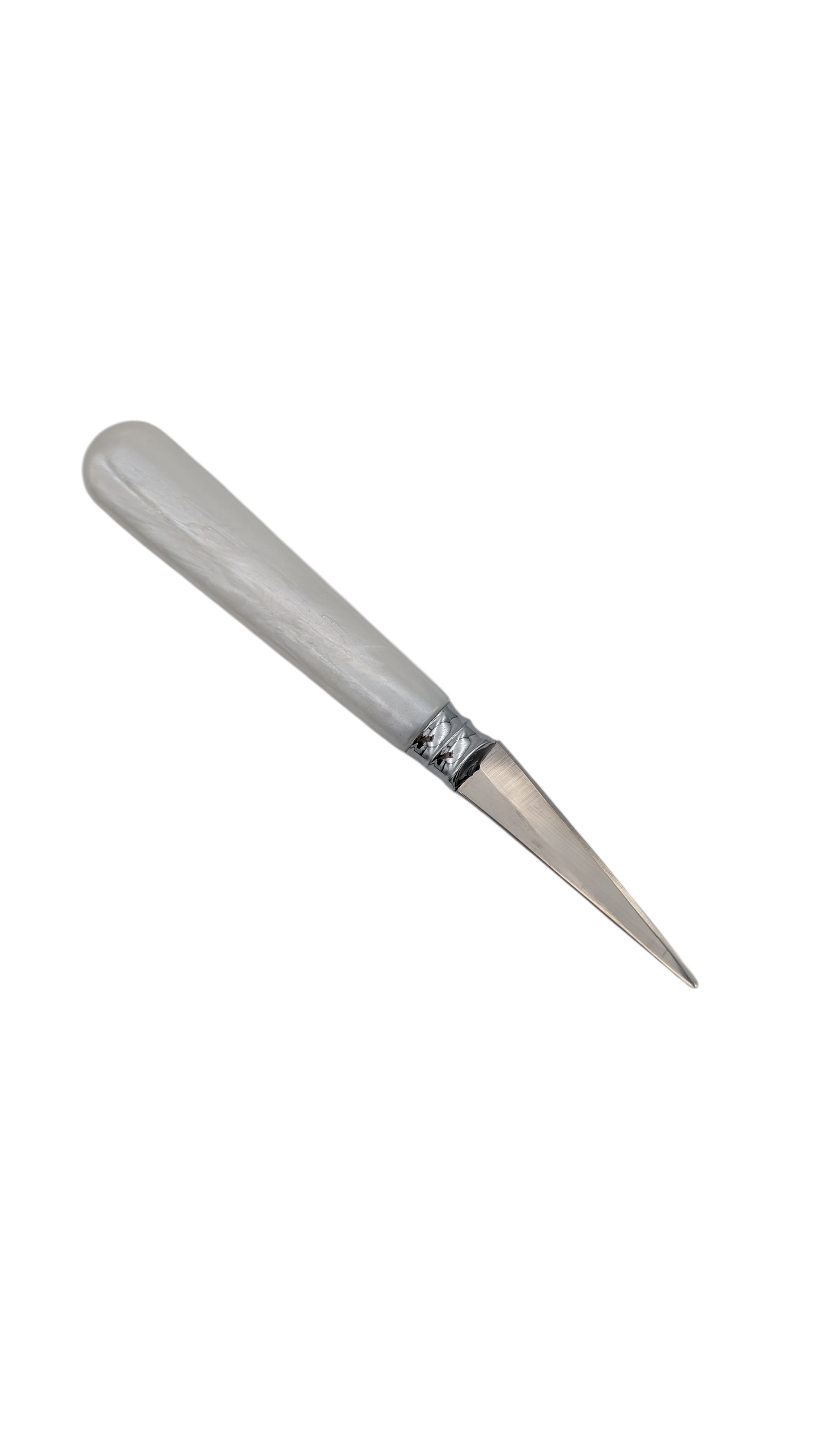 T13 Potters Knife- White Handle & 60mm blade