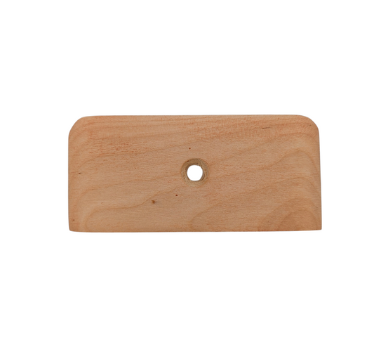 Wooden Kidney Rib - Rectangle