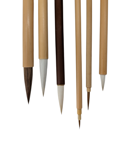 Chinese Calligraphy Brush Set, Bamboo