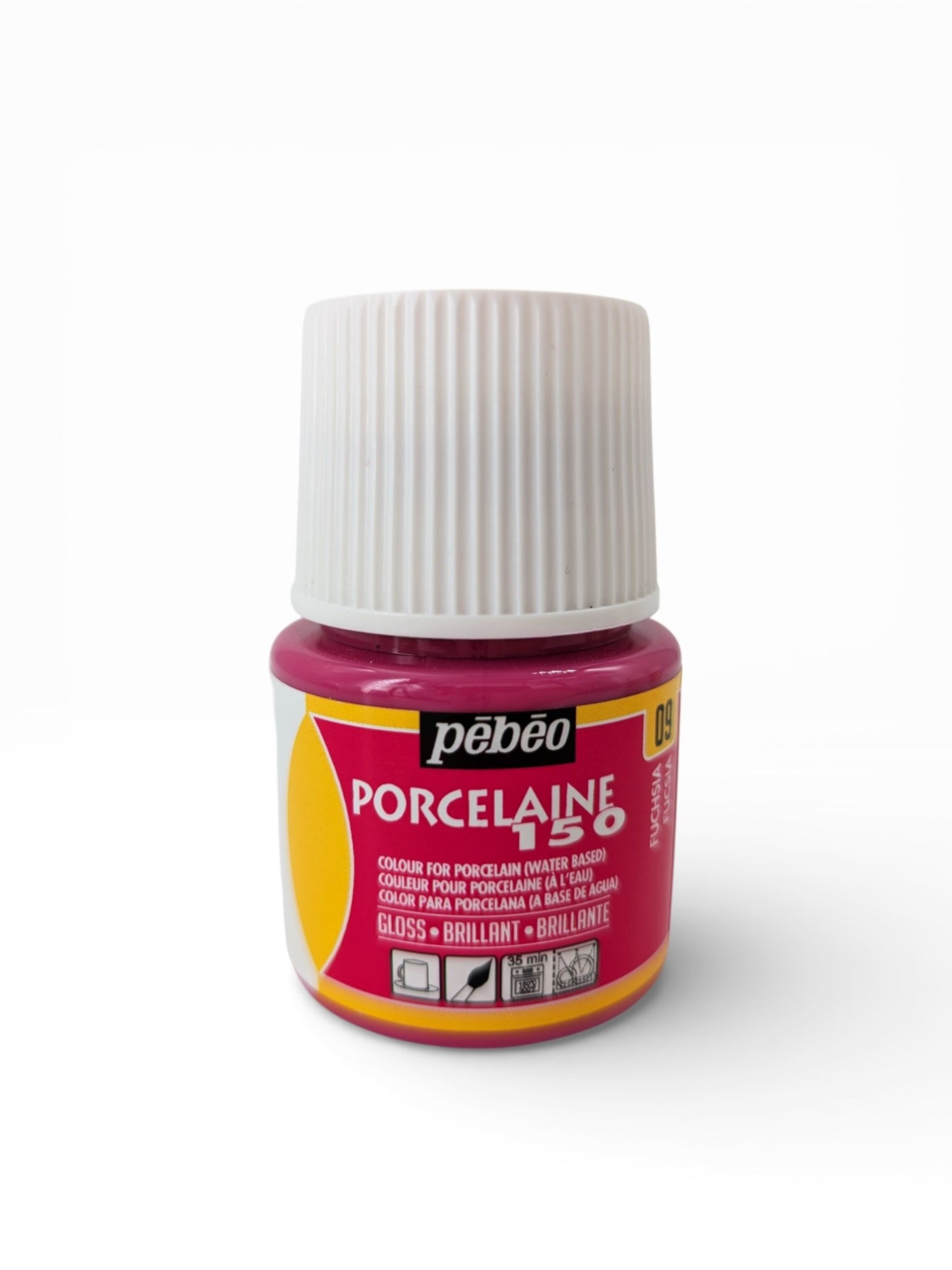 Pebeo Porcelaine 150 Overglaze Paint Pots 45ml