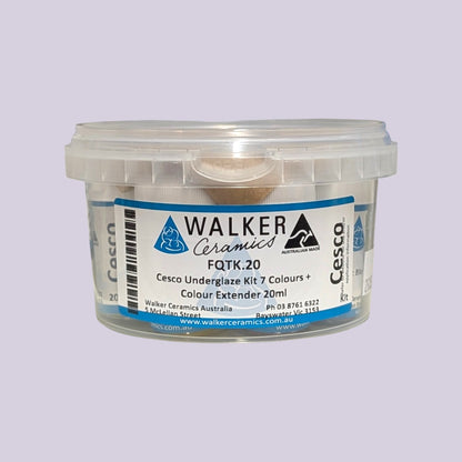 Walker Cesco 7 Colour and Extender Kit