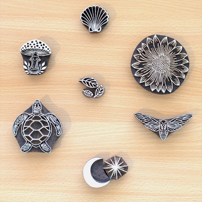 Wooden Pottery Stamps