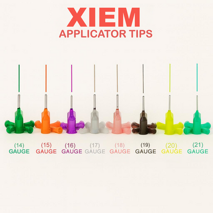 Xiem Applicator Tips 14-21 Gauge