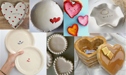Pottery Class: Valentine's Projects