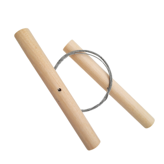 Cutting Wire SS (wooden handle)